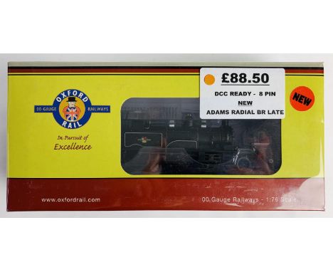 Oxford Rail OO Gauge OR76AR004 Adams BR Loco - New &amp; Boxed P&amp;P Group 1 (£14+VAT for the first lot and £1+VAT for subs