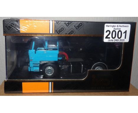 IXO 1.43 Scale DAF 2800 1975 in light blue. P&amp;P Group 1 (£14+VAT for the first lot and £1+VAT for subsequent lots) 