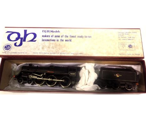 DJH kit built locomotive OO class 4 73084 Tintagel, BR black late crest. P&P Group 1 (£14+VAT for the first lot and £1+VAT fo