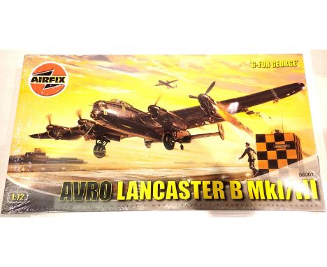 Airfix 08007 Lancaster G for George 1/72 scale plastic kit, sealed. Airfix 05025 Sukhoi SO27 kit 1/72 scale 