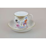 Hoechst, Tasse mit Untertasse "1001 Nacht"