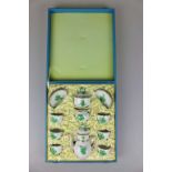 Herend, Moccaservice für 6 Personen, unbenutzt, in originaler Kiste