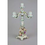 Meissen, Prunkleuchter, 20. Jh., Frühling