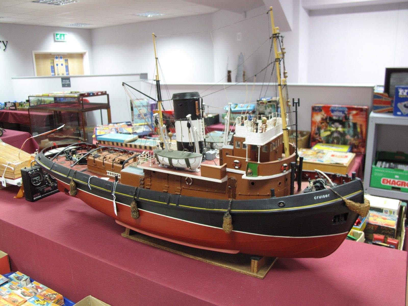 A High Quality Built Mount Fleet Models Radio Controlled Live Steam Tug