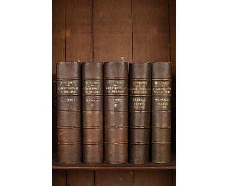 Elwes (Henry John) The Trees of Great Britain &amp; Ireland, Edinburgh: Privately Printed, 1906-1912, folio, top edge gilt, q
