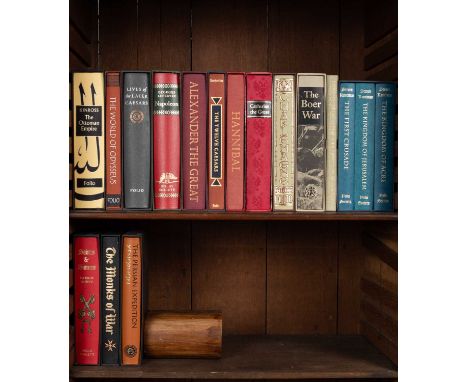 Folio Society volumes mainly concerning History and Military History, to include Pakenham (Thomas) The Boer War, 1999; Lefebv