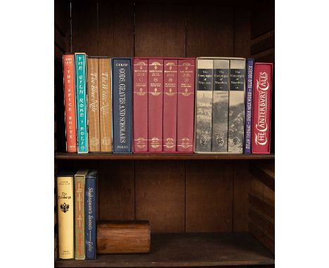 Folio Society volumes on History and Literature to include Chandler (David G.) The Campaigns of Napoleon, 3 volumes, 2002; Ch
