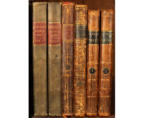 Scottish Poets to include Burns (Robert) Poems chiefly in the Scottish Dialect, New edition, Edinburgh: for T. Cadell Jun. an