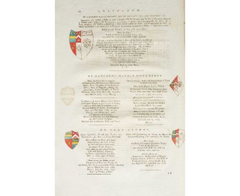 Bigland (Ralph) Historical, Monumental and Genealogical Collections relative to the County of Gloucester, London: John Nichol