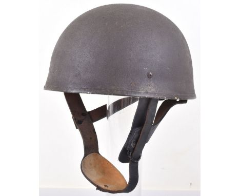 WW2 1943 Dated British Airborne Forces Steel Combat Helmet, very good example of a British Paratroopers steel combat helmet r
