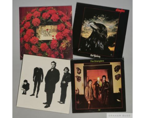 Four albums by The Stranglers including Rattus Norvegicus, No Mores Heroes, Black and White and Raven, Rattus Norvegicus is a