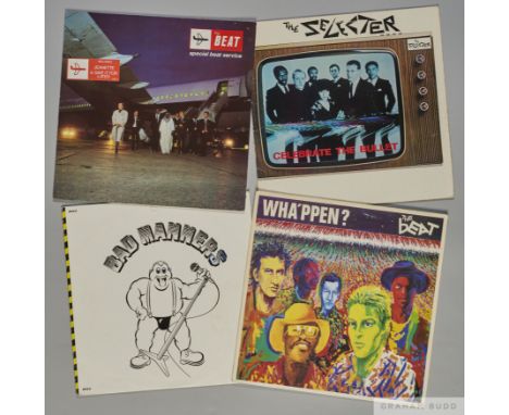 Four albums from the early 1980s ska and beat era including The Selecter- Celebrate the Bullet, Bad Manners- Bad Manners with