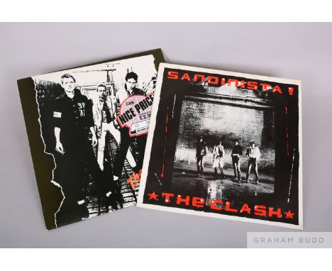 The Clash- The Clash and Sandinista! vinyl albums, "The Clash" is a 1982 CBS repressing of the legendary debut album and the 