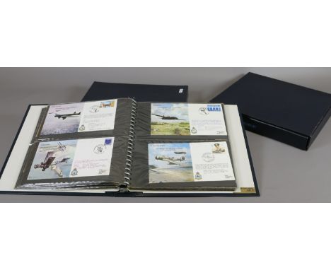 Stamps; two albums of first day covers, RAF and Army.