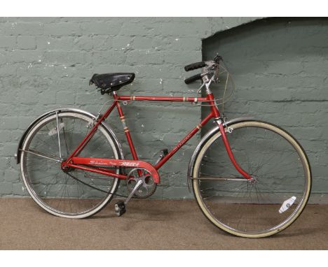A gents vintage Schwinn Deluxe 3 speed racer bike.
