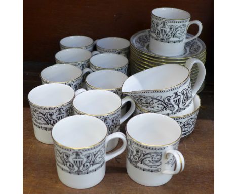 A Royal Worcester Padua part coffee set 