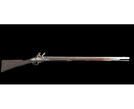 A War Of 1812 Period Regimentally Marked Third Model Brown Bess Musket, c.1810. A 39¼” barrel stamped with Irish census AR730