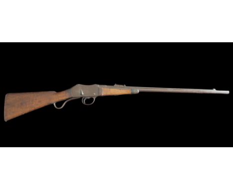 A .577/450" Smooth Bore Licence Made Martini Henry "Muscat". Barrel of 24" with matted top rib and ladder rear-sight, engrave