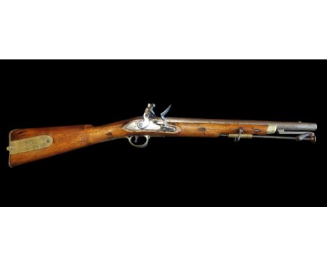 McKnight of Dublin.&nbsp; An Interesting and Unusual Irish 16-Bore Military Style Flint Carbine c.1820. A barrel of 16½" insc