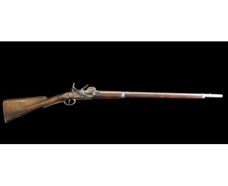 A Rare .650” Calibre Breech-Loading Flintlock Rifled Carbine Built on The Crespi Breech-Loading System by Trulock c.1780-90. 