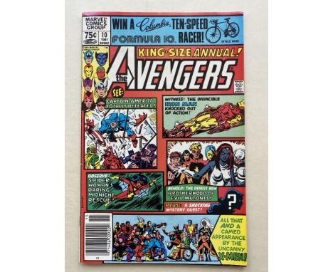 AVENGERS ANNUAL # 10 - (1981 - MARVEL - Cents Copy) - First appearances of Rogue and Madelyne Pryor + X-Men, Spider-Woman, Ca