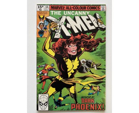 UNCANNY X-MEN # 135 - (1980 - MARVEL Pence Copy) - Second appearance Dark Phoenix + First appearance of Senator Robert Kelly 