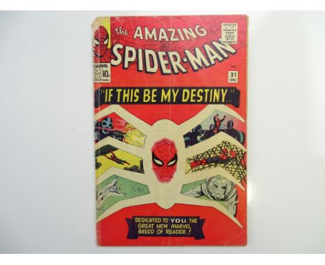 AMAZING SPIDER-MAN # 31 - (1965 - MARVEL - Pence Copy) - KEY SPIDER-MAN BOOK - First appearances of Harry Osborn, Gwen Stacy,