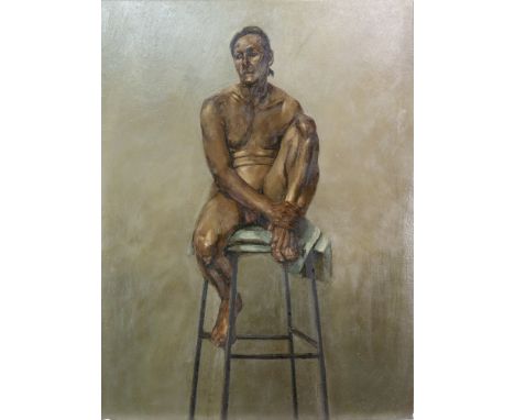 * CRAIG MULHOLLAND, PORTRAIT OF A MAN oil on canvas 122cm x 91cm Unframed