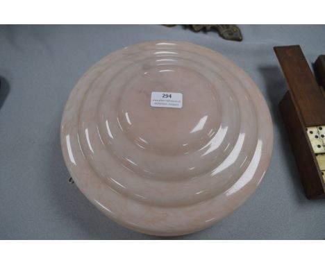1930's Glass Light Shade 