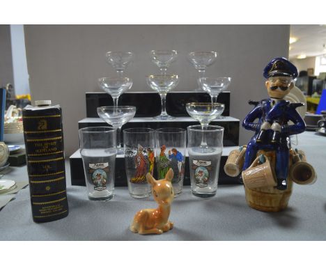 Montrose Premium Decanter Set, With Whisky Glasses