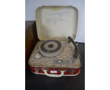Vintage Alba Portable Record Player 