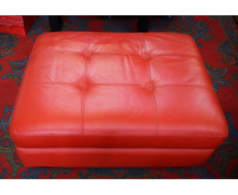A designer pouffe/storage box