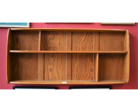 An Ercol plate rack