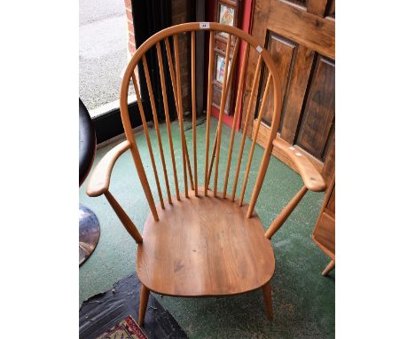 An Ercol Windsor chair.