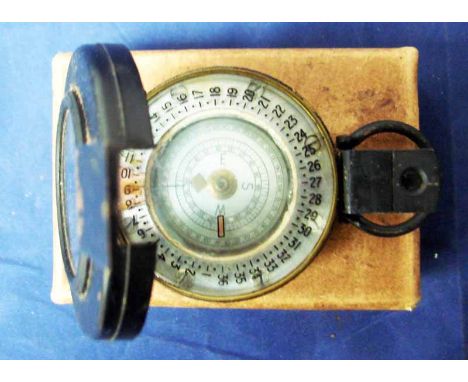 TG & Co Mk III Marching compass in box of issue 