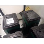 (2) Dab inverted booster pumps, mod. E.asyBox w/ E.asyTwin docking station