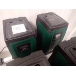 (2) Dab inverted booster pumps, mod. EsyBox w/ EsyTwin docking station