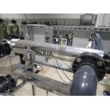 Viqua ultra-violet filter, mod. SHF 180 w/ multi UV lamps, 210 GPM cap.