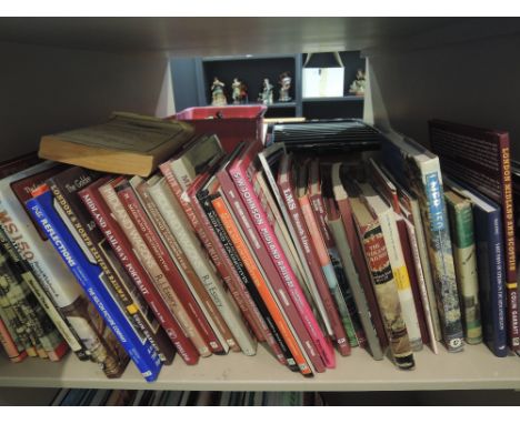 A shelf of Railway related volumes, LMS, Midland, LNER and similar