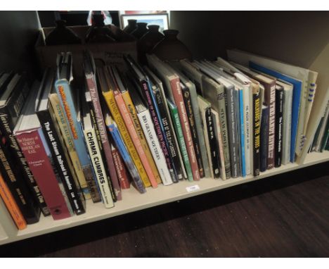 A shelf of Railway related volumes, American interest