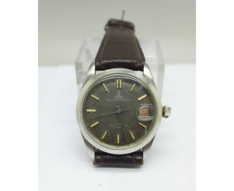 A gentleman's Tudor Prince Oysterdate self-winding rotor wristwatch, model number 7996, 33mm case 