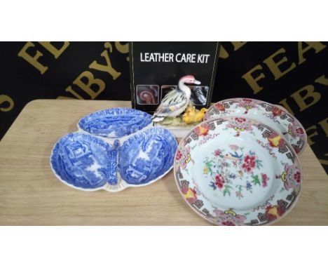 BOX OF ASSORTED CHINA (POOLE & OTHERS)