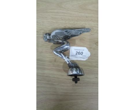 VINTAGE CHROMED CAR MASCOT