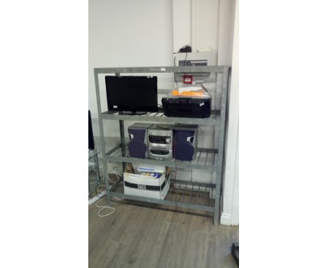 CATERING GALVANIZED SHELF UNIT