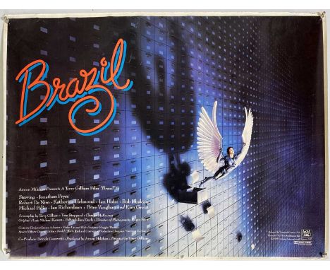 An original rolled UK quad (30 x 40") poster for Brazil (1985). VF condition, with light creasing.