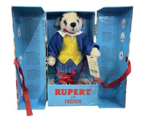A boxed limited edition Merrythought Bill Badger [Rupert], numbered 750/10000