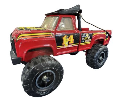 A pressed steel Tonka Monster Truck