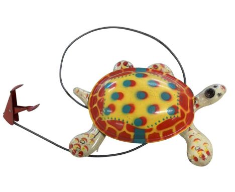 A vintage MOBO wheeled tortoise