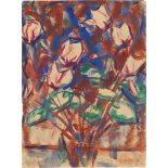 Christian Rohlfs. Blumenstillleben (Tulpen).