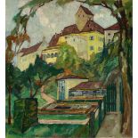 Leo Putz. „Schloss Seefeld IV“. Um 1923